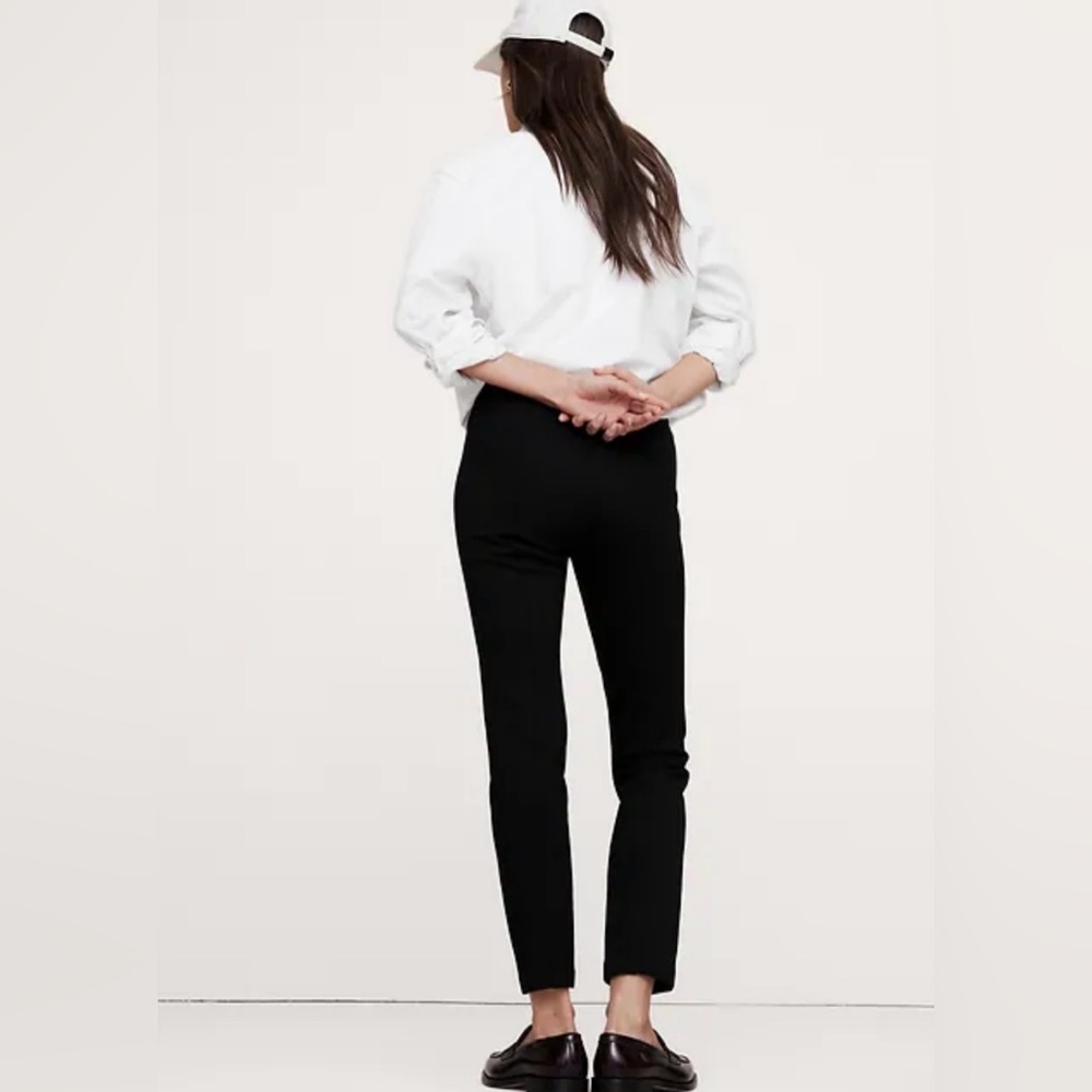 Banana Republic Straight Everywhere Ponte Ankle Pants NWT - Picture 2 of 5